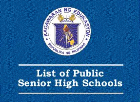 high school in iloilo city|List of Public Senior High Schools DepEd .